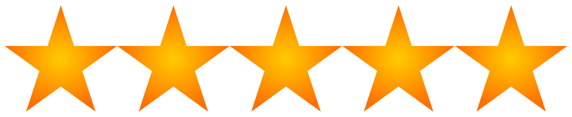 5 star rating