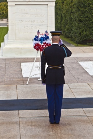 A fascinating sight for the family history researcher is the changing of the guard at the tomb of the Unknown Soldier.