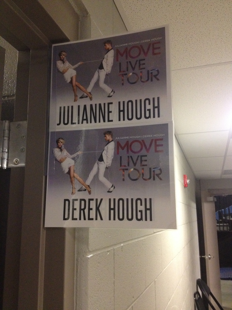 The two amazing dancers, the Hough siblings, have a lineage of dancers and athletes. CREDIT: c 2014 Move Live on Tour