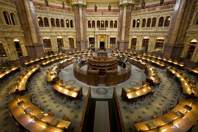libr of congress reading room