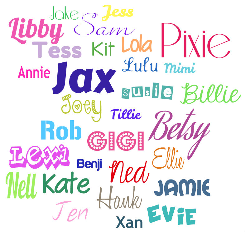 Some nicknames are shortened versions, others are very funny. Photo Credit: Appellation Mountain