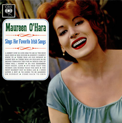 A Genealogist Looks At  Maureen O’Hara and Her Luck o’ the Irish