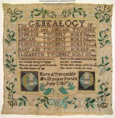 The Genealogist Can Draw a Picture of Family Art Talent